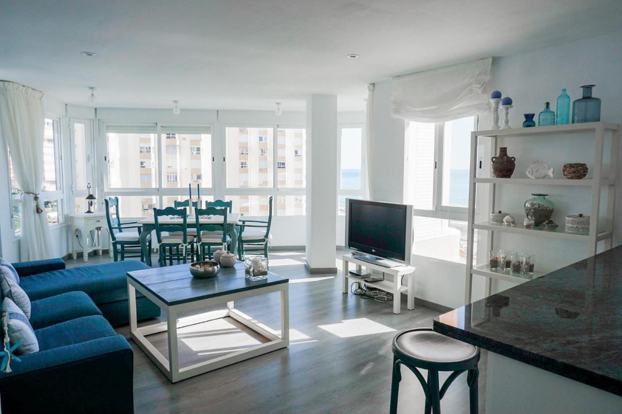 Wintowinrentals Amazing Apartment With Sea View Малага Екстер'єр фото